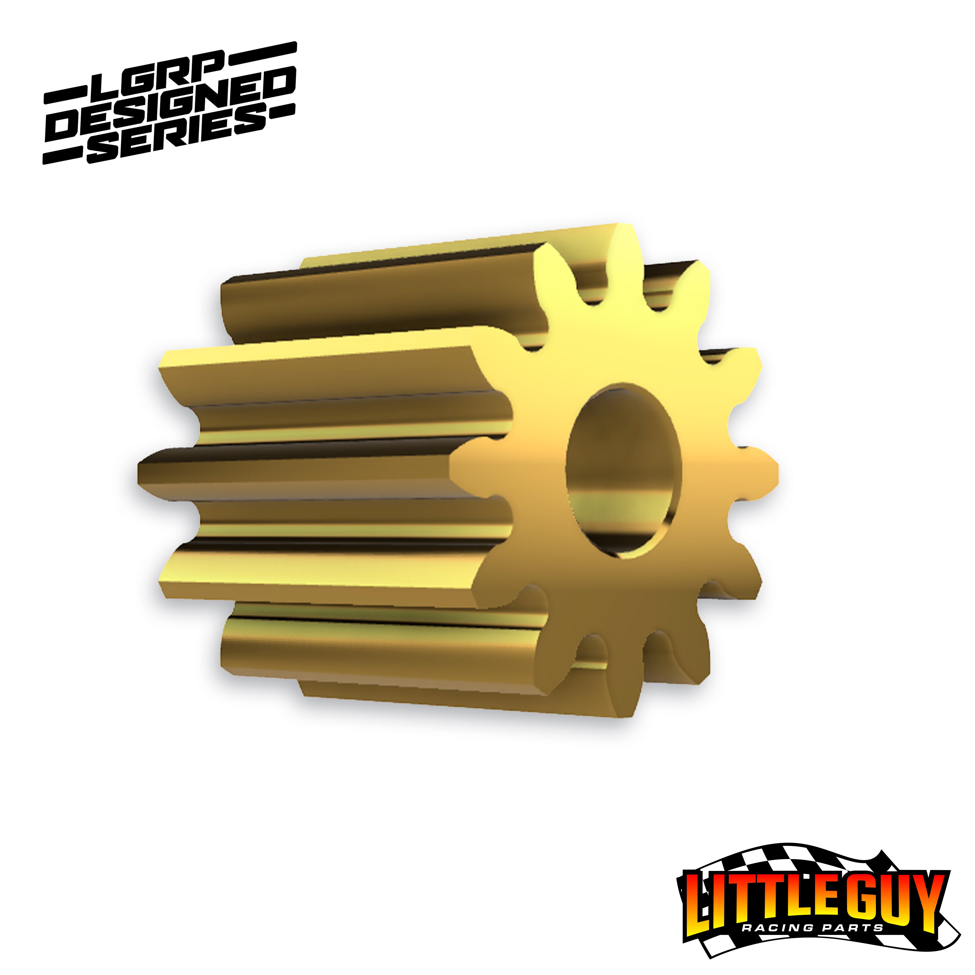 0.3 MOD BRASS PINION GEARS