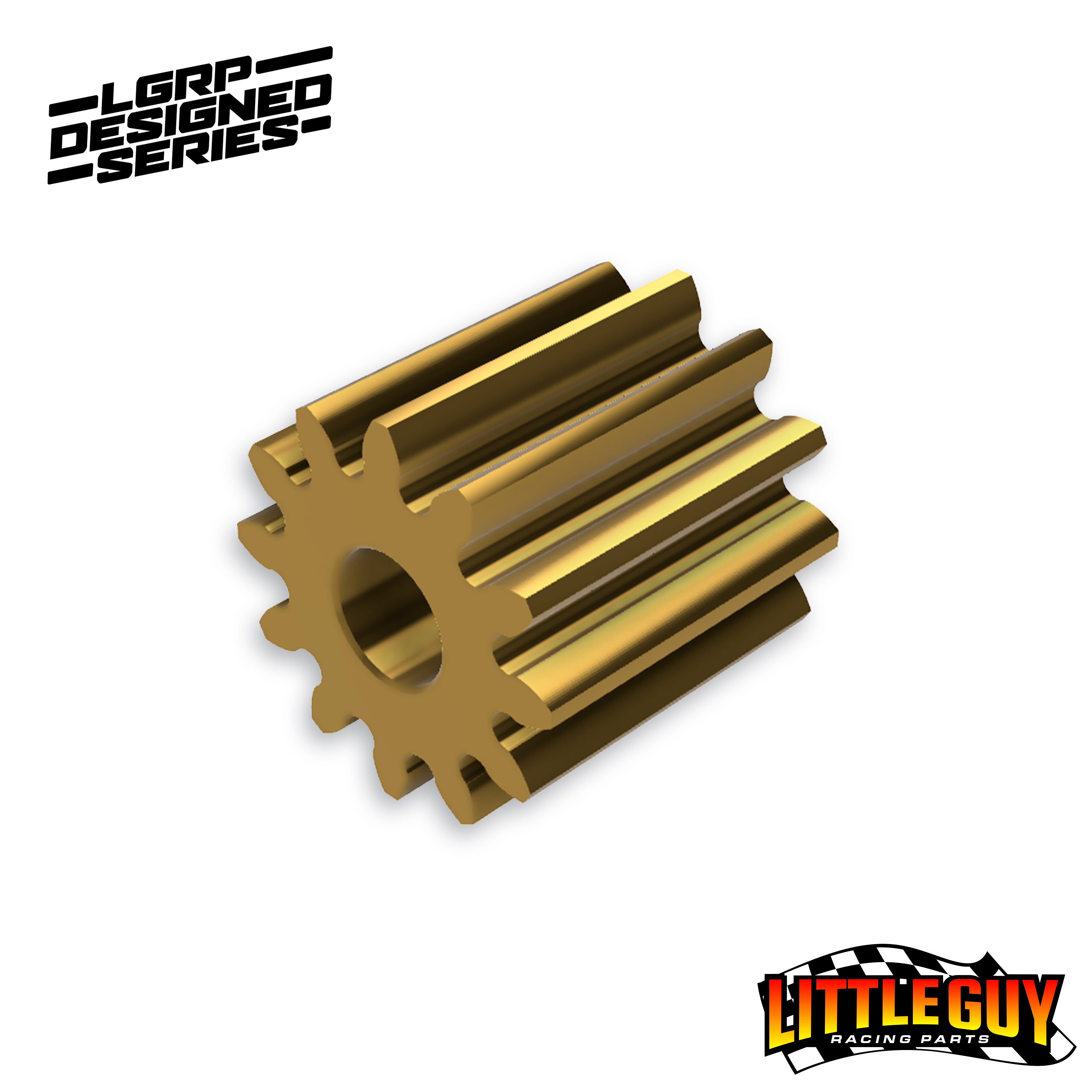 0.3 MOD BRASS PINION GEARS