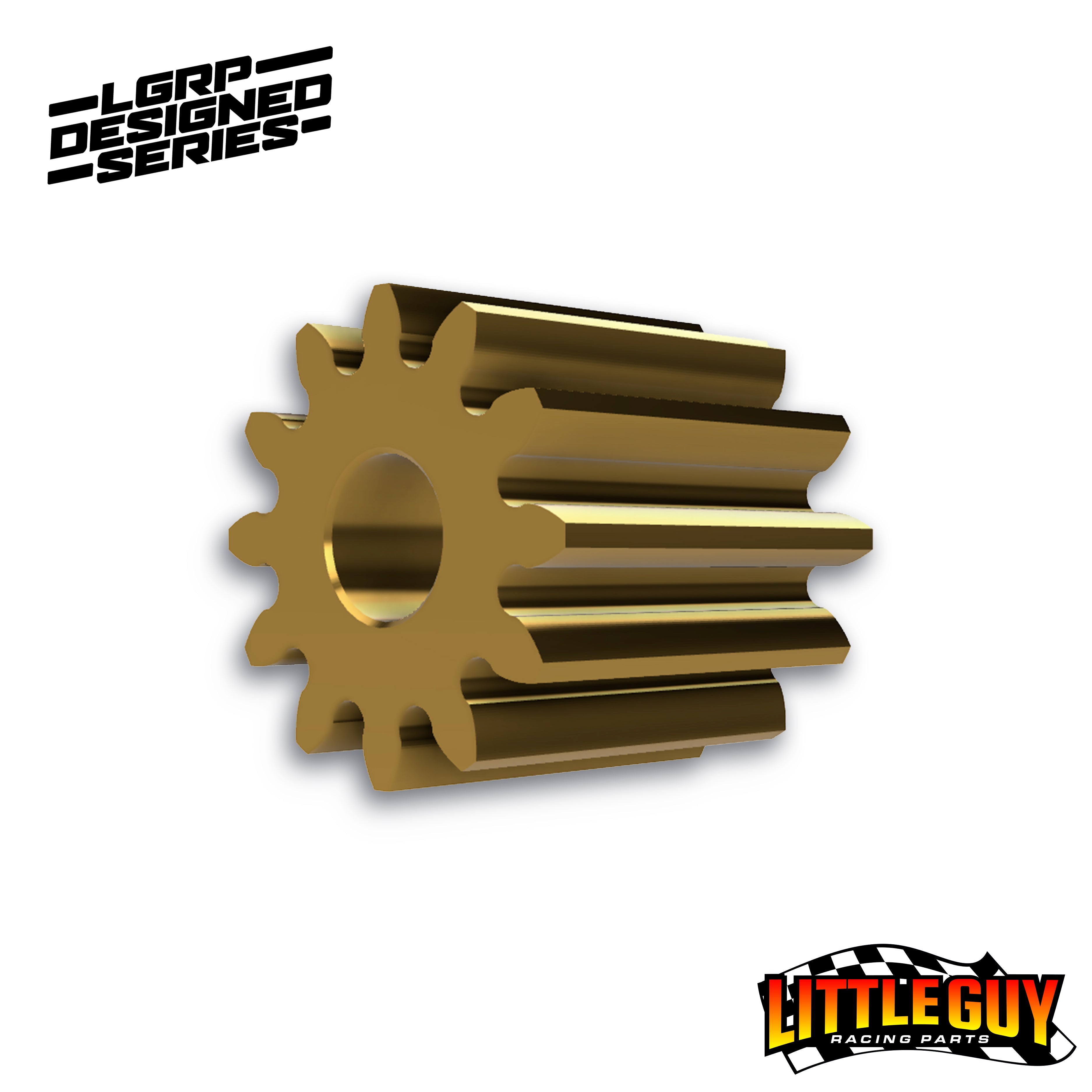 0.3 MOD BRASS PINION GEARS