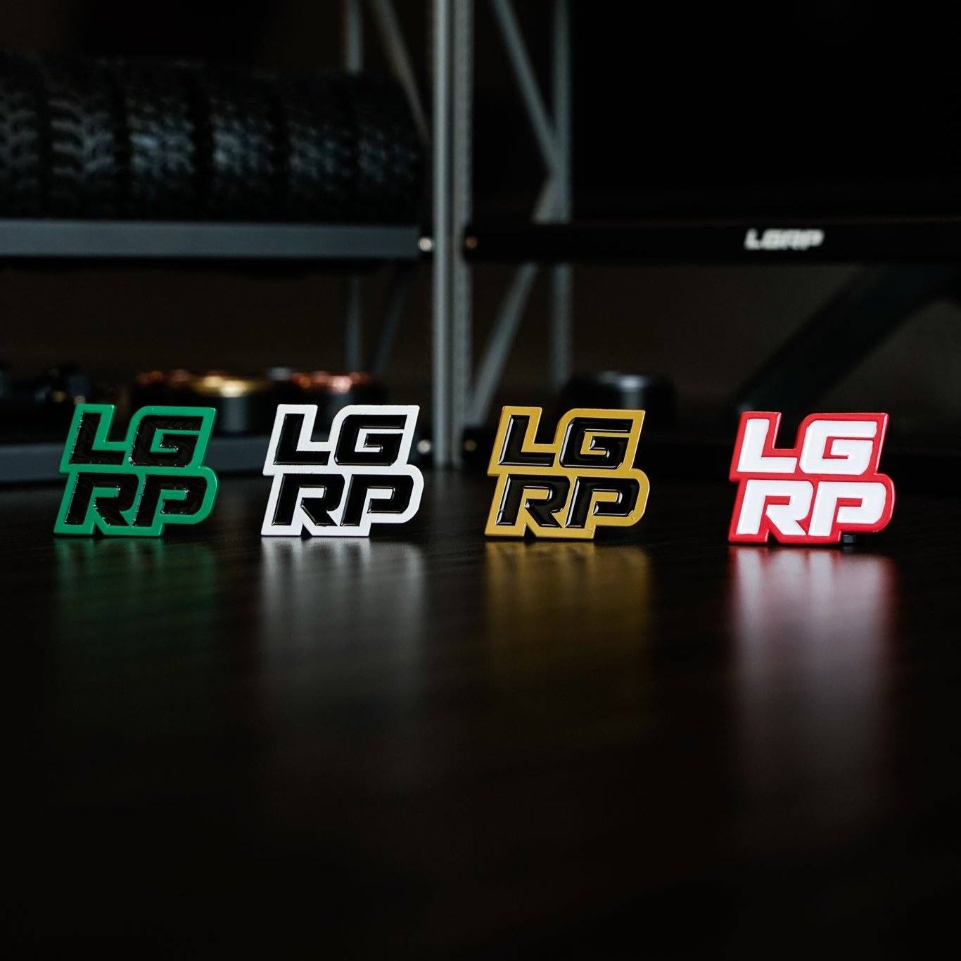 LGRP® BLACK & WHITE ICON PIN
