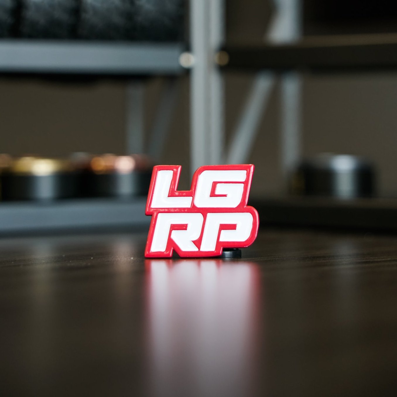 LGRP® RED & WHITE ICON PIN