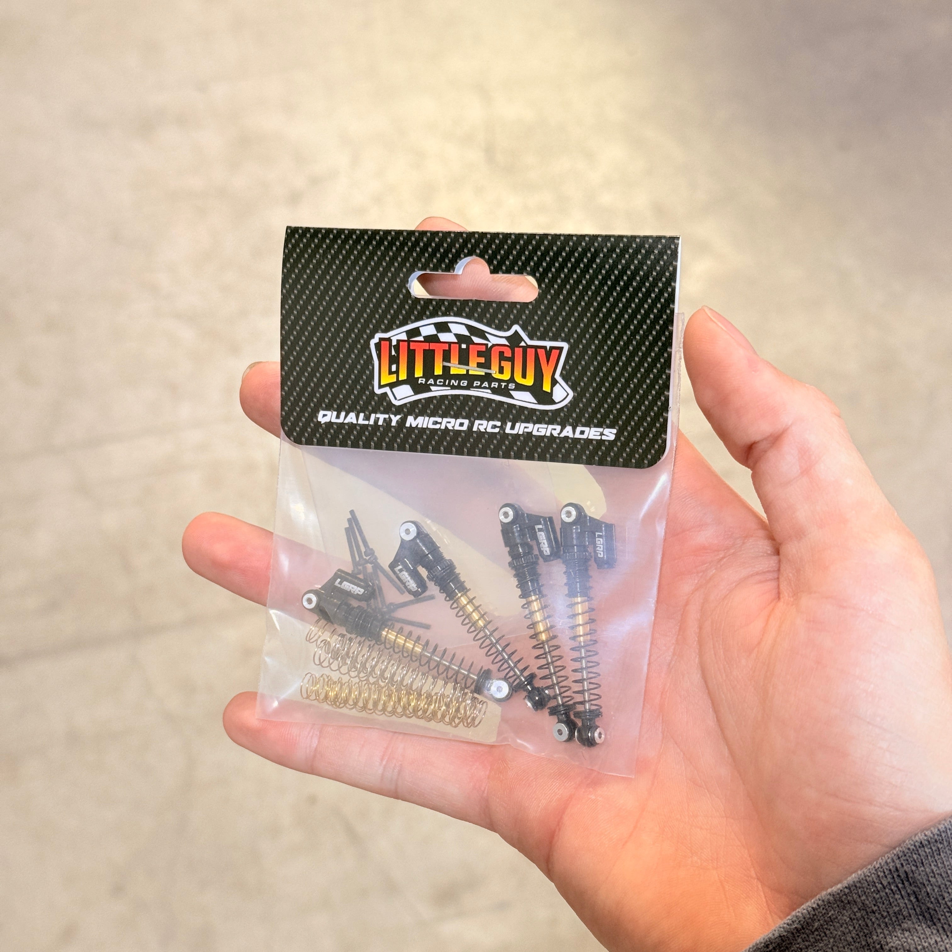 LGRP® Long Travel Shocks 54mm w/ Reservoir (Black/Gold) – Final Sale