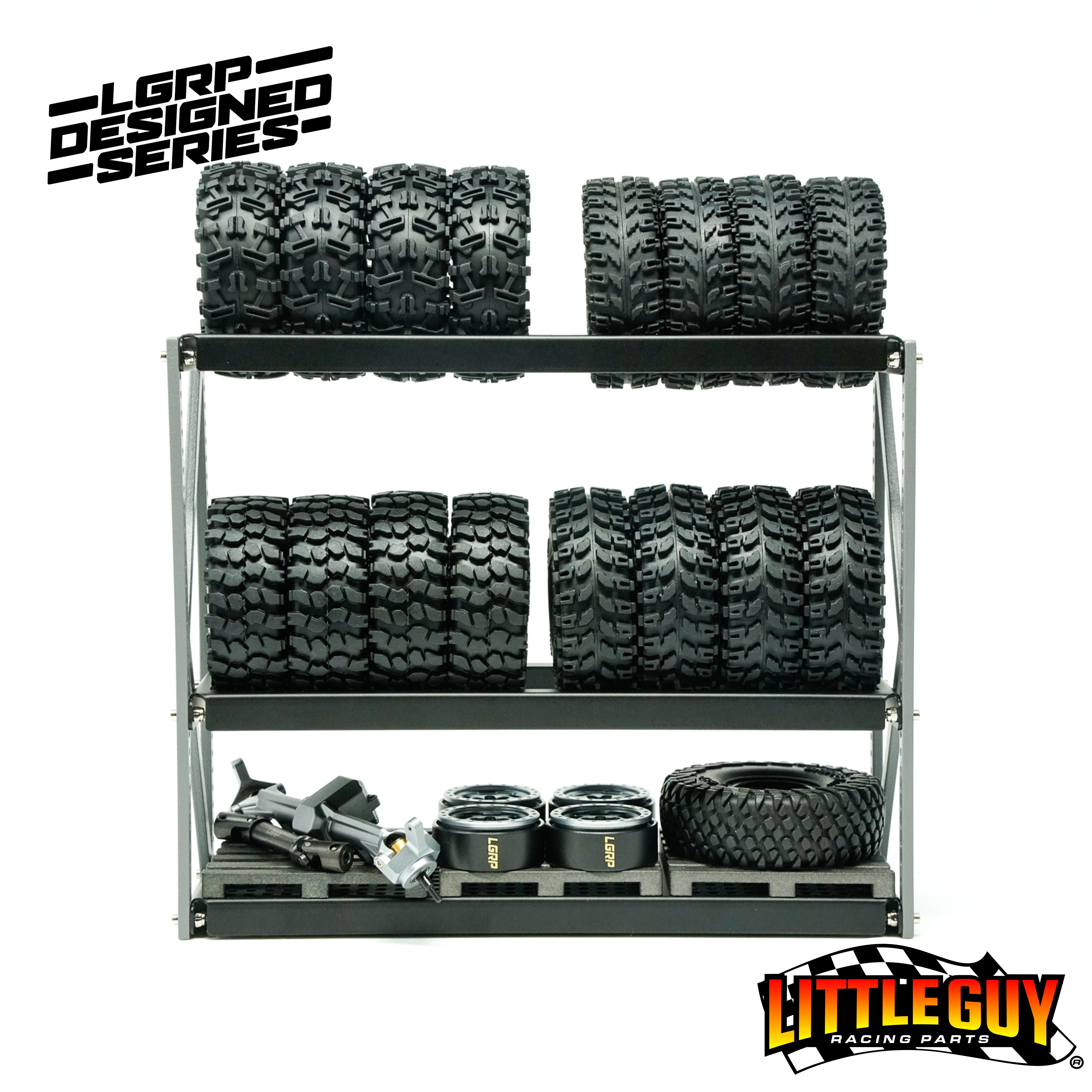 LGRP® SCALE TIRE RACK