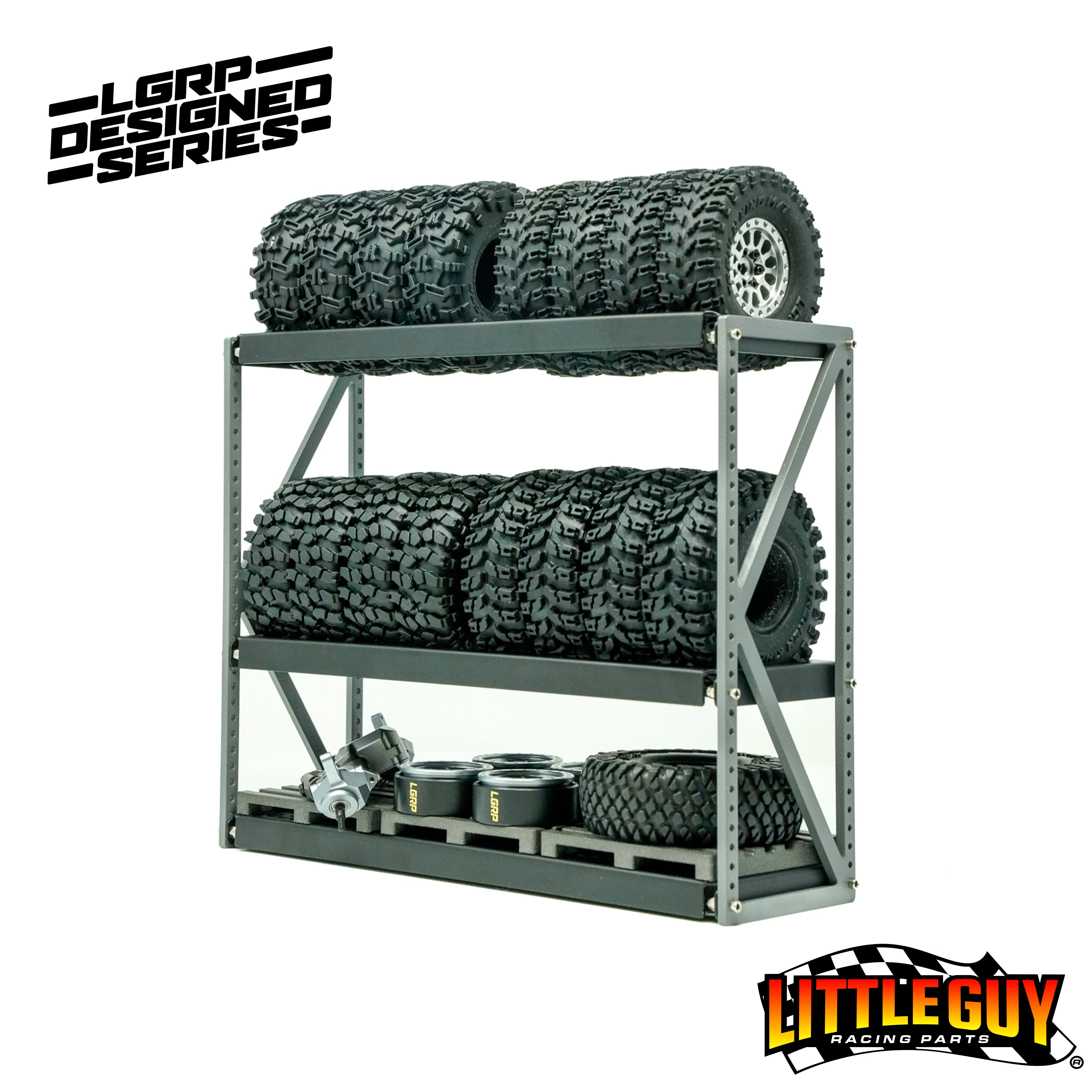 LGRP® SCALE TIRE RACK