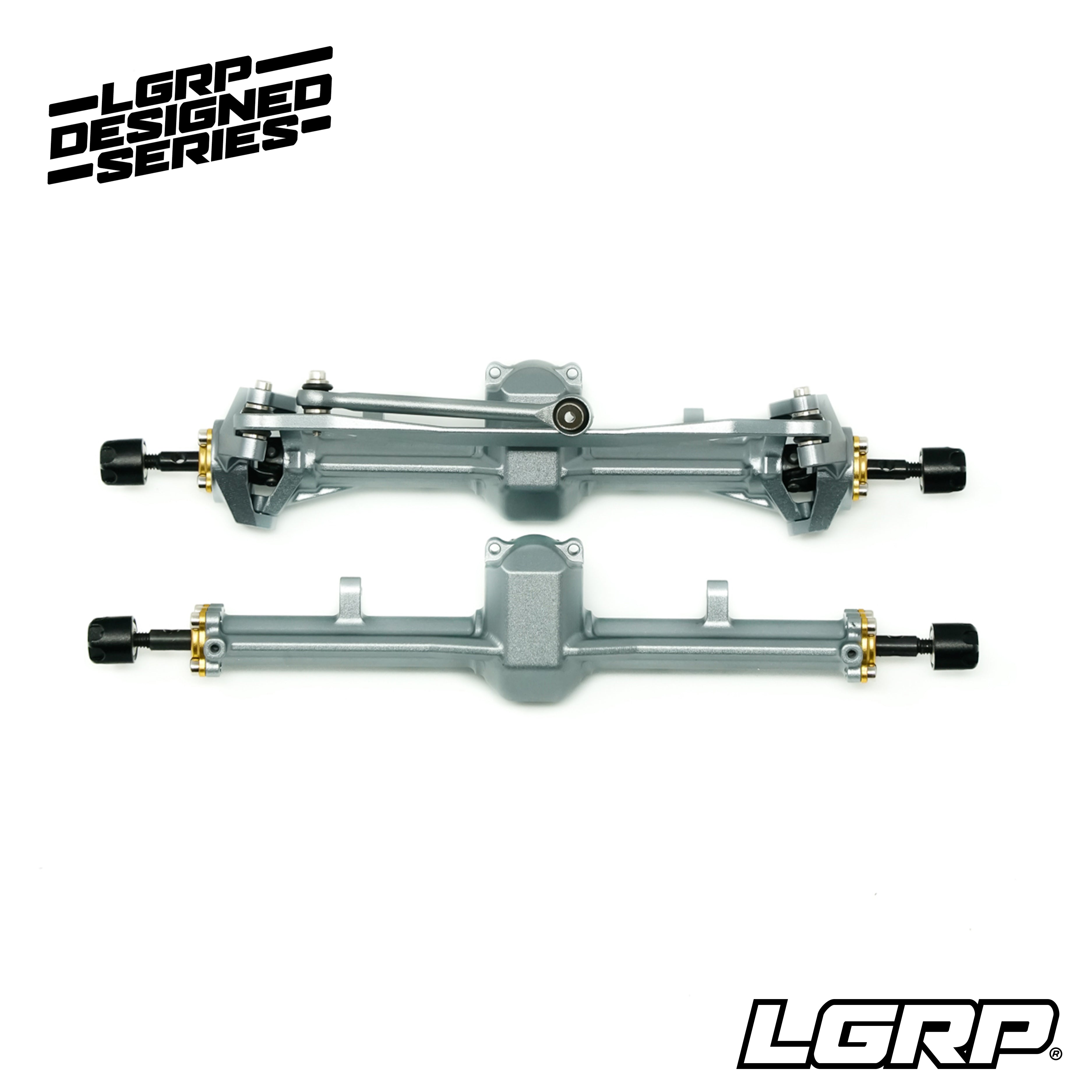 LGRP® Super 8 V2 Axle Set – Front & Rear