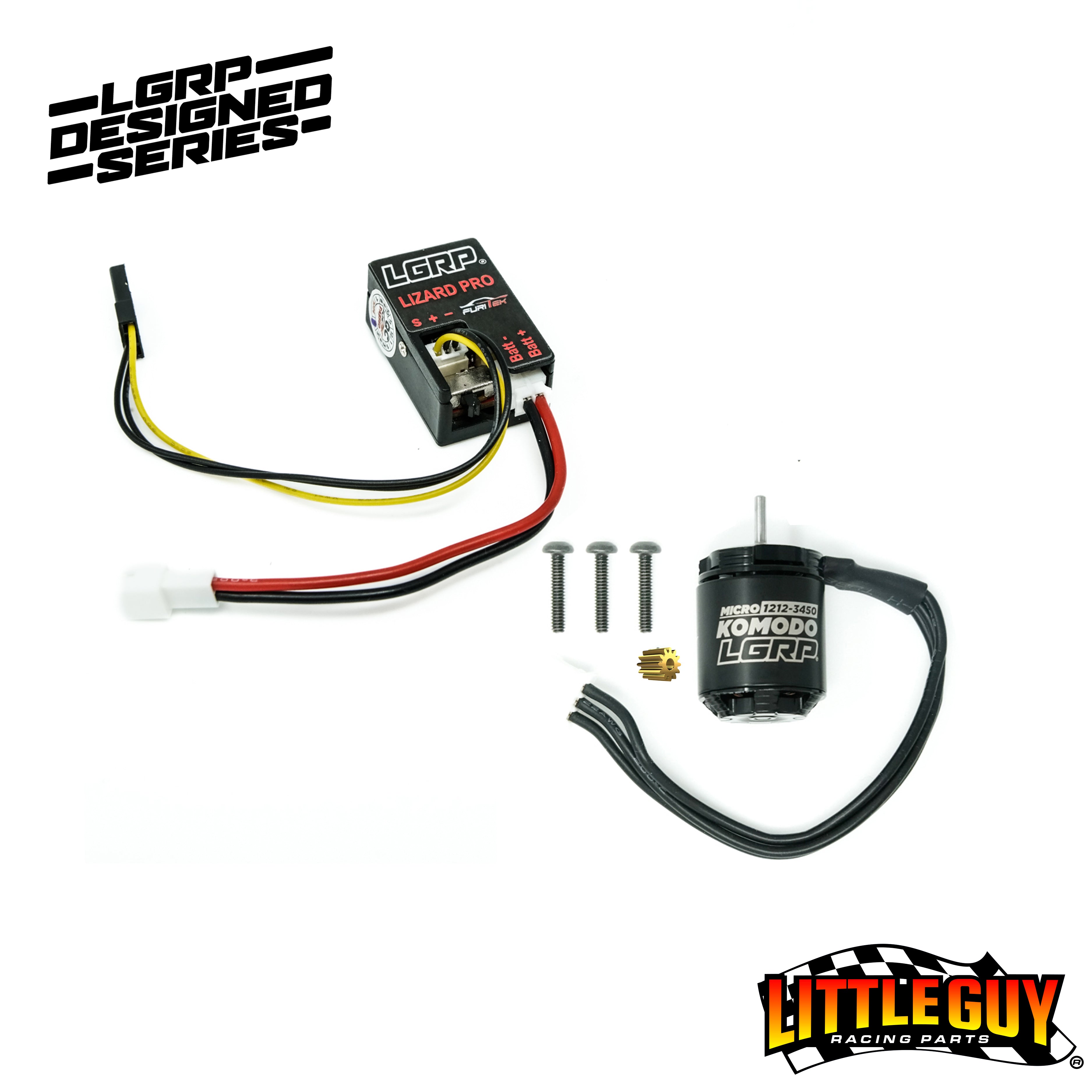 LGRP® MICRO KOMODO MOTOR + LIZARD PRO ESC BUNDLE