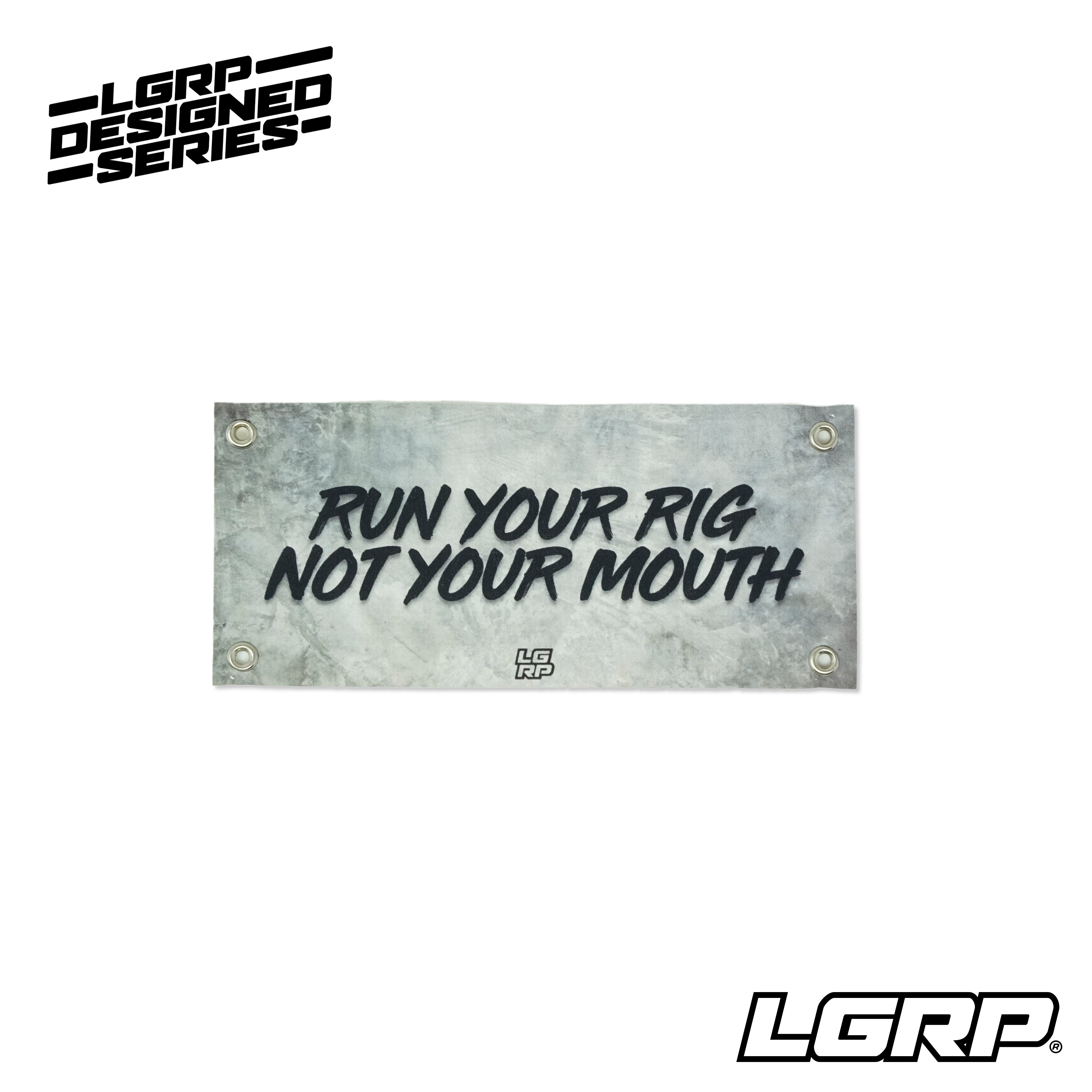 LGRP® SCALE GARAGE BANNER