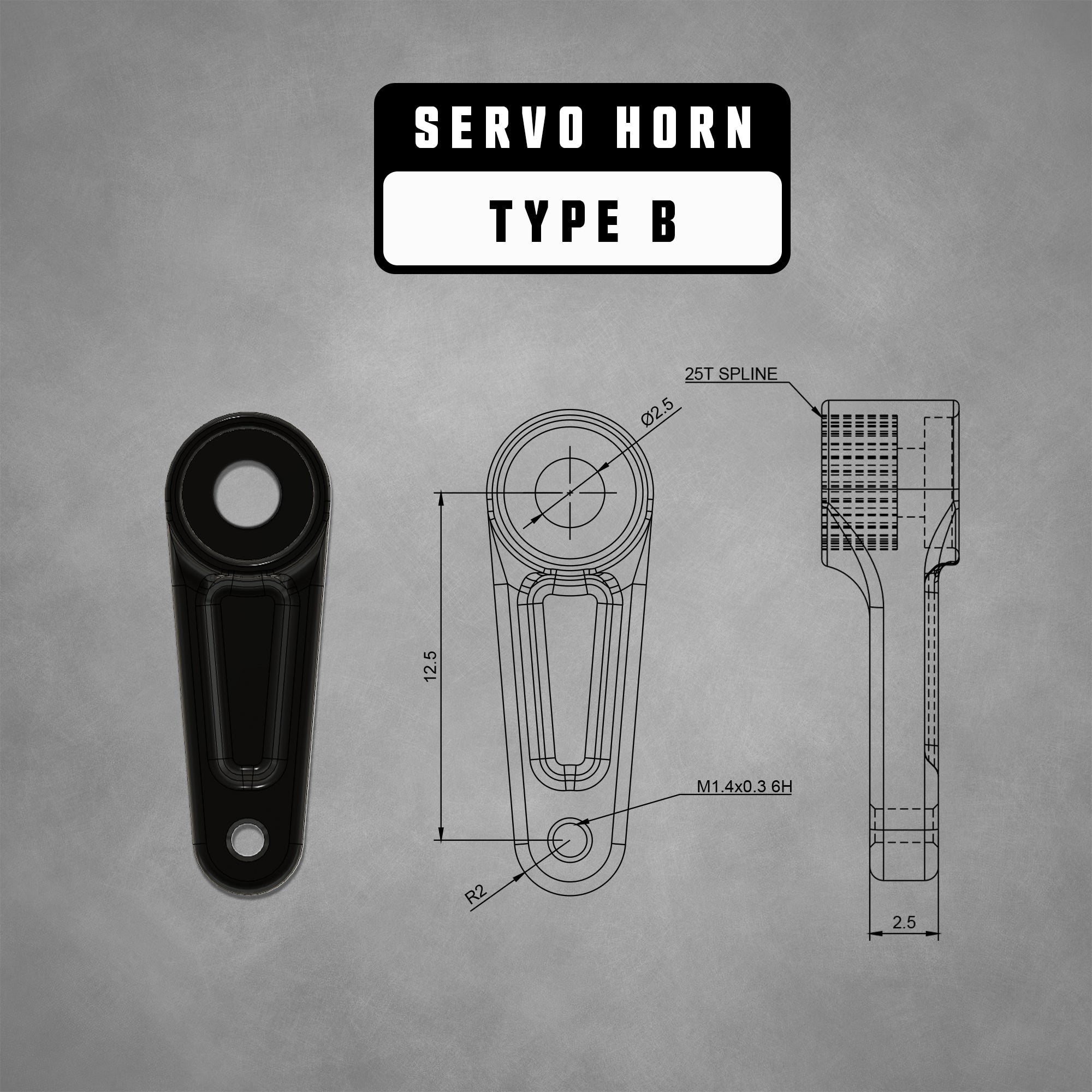 LGRP SERVO HORN
