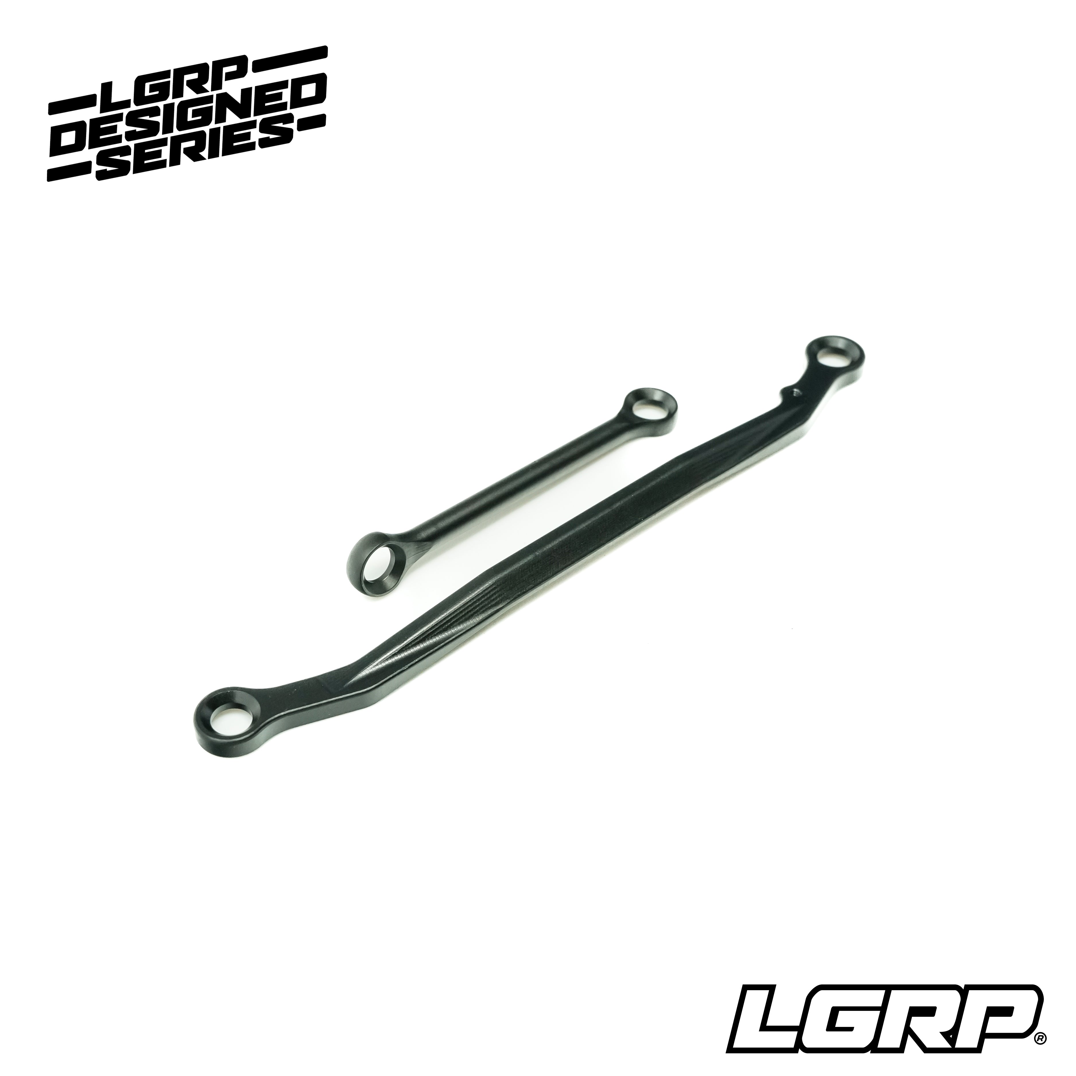 LGRP® Brass Steering Link Set – Super 8 V2 & Spider 9™ Axles