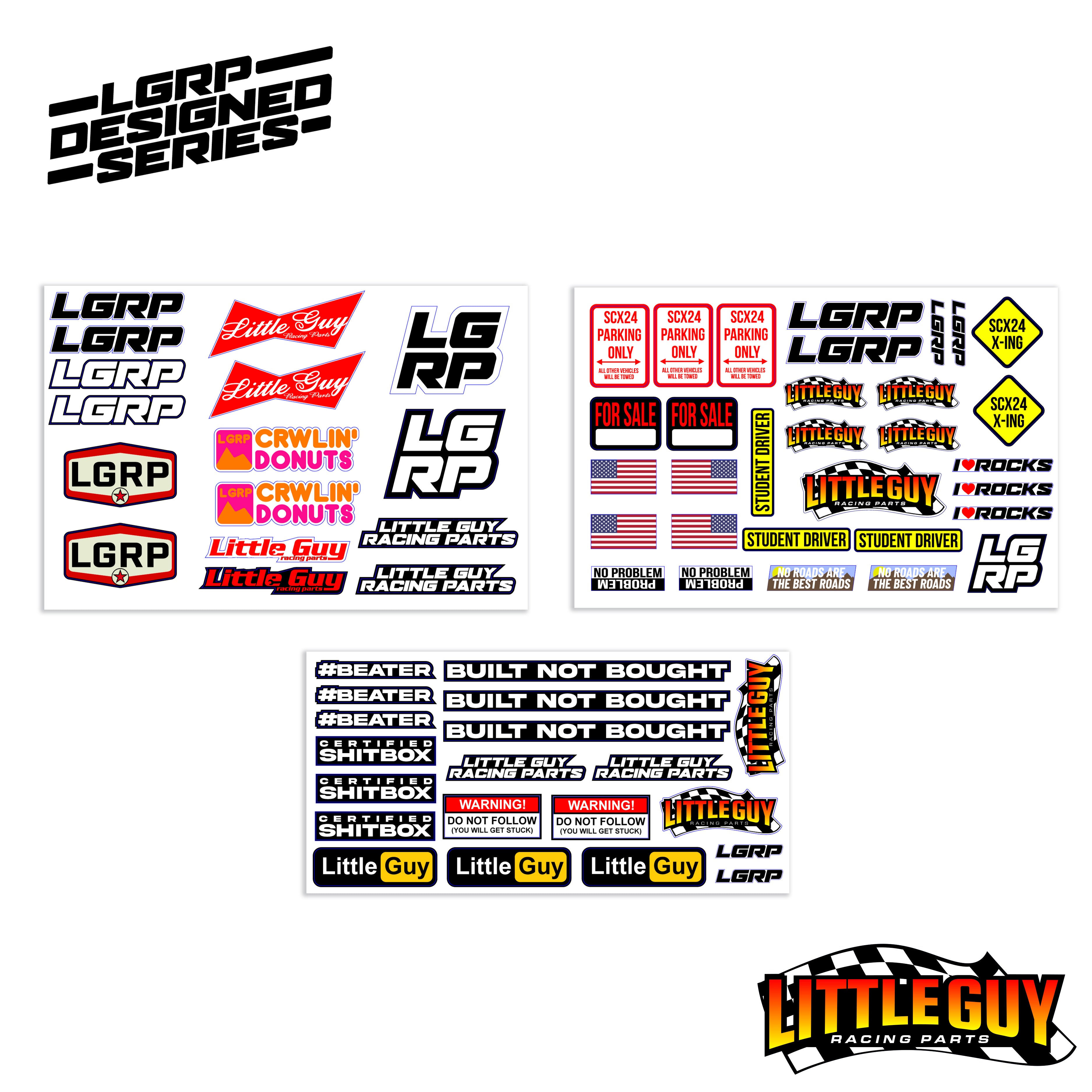 COMPLETE LGRP STICKER PACK