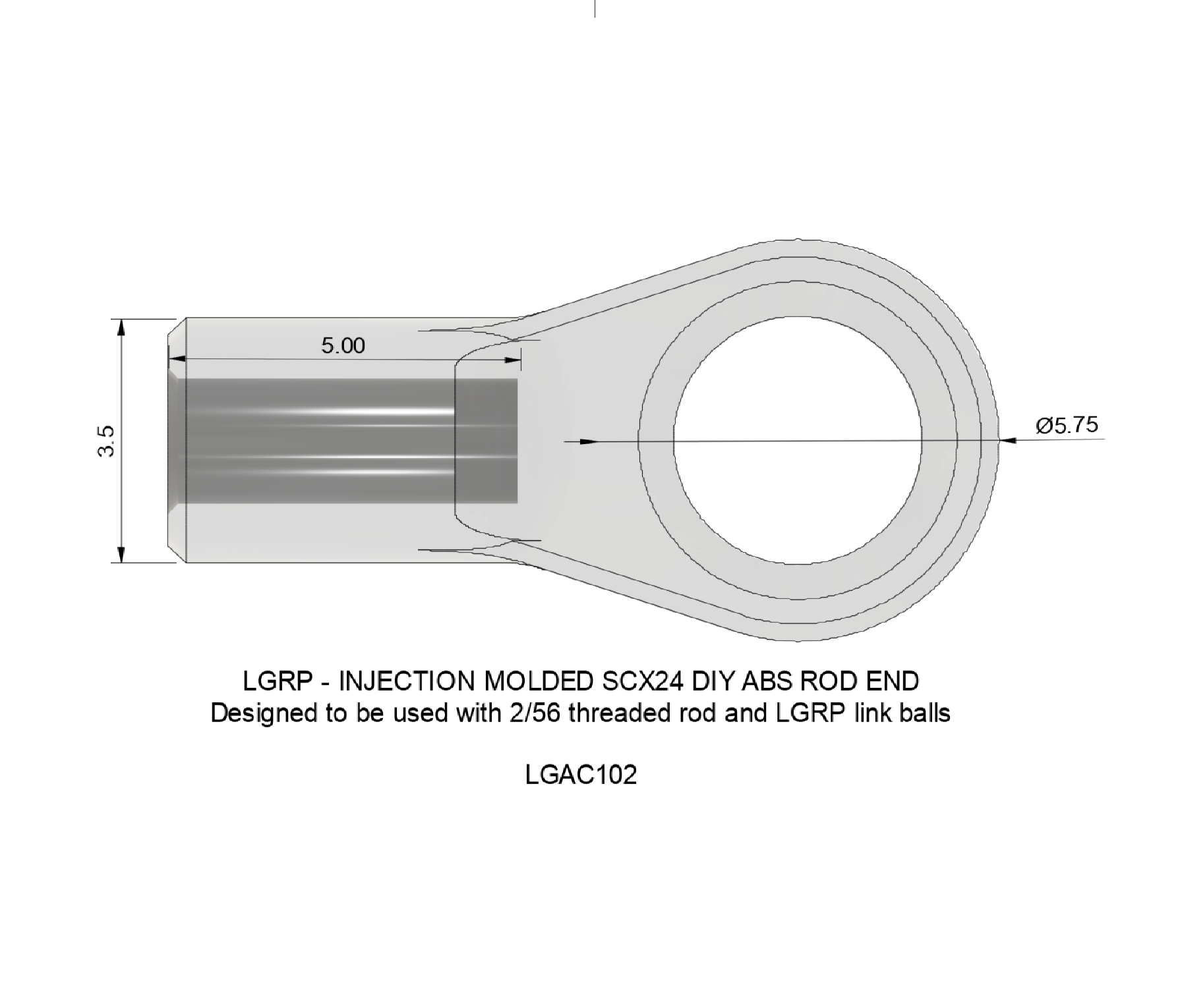 HIGH QUALITY BUILDERS ROD ENDS (SCX24™)