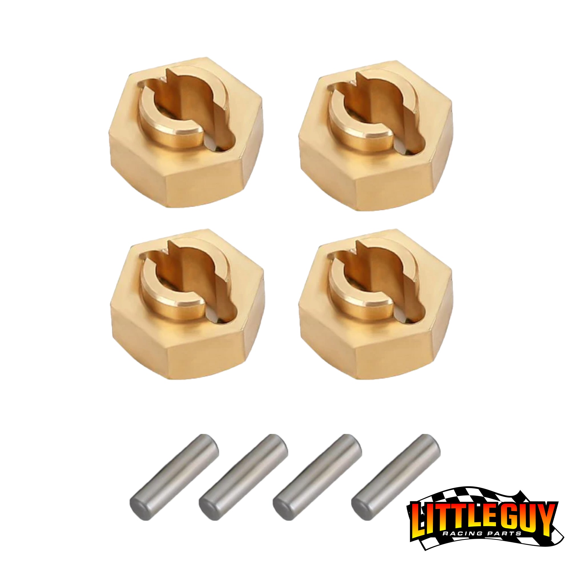 LGRP® BRASS WHEEL HEX ADAPTERS