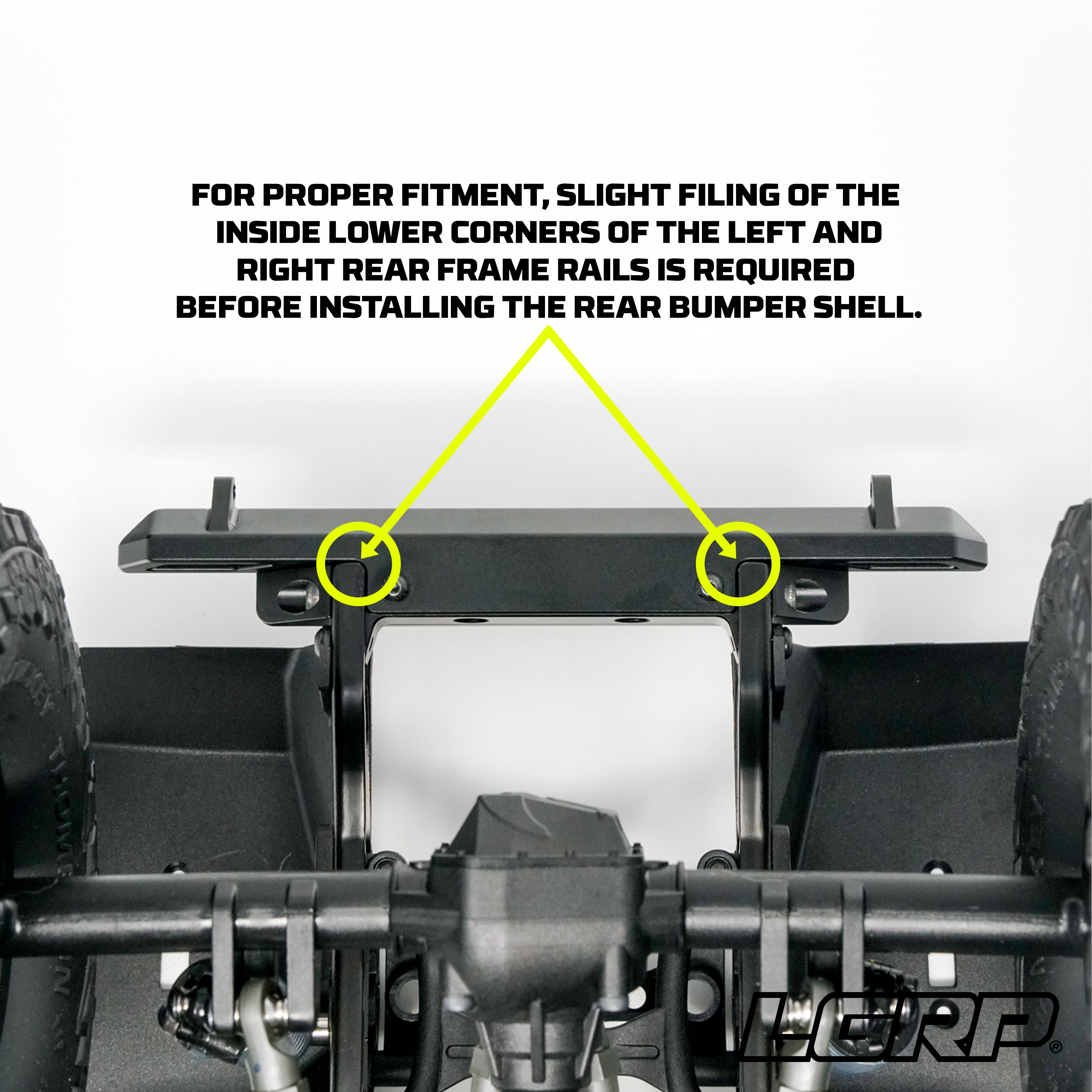 Aluminum Bumpers for Axial® CJ7® (F&R)