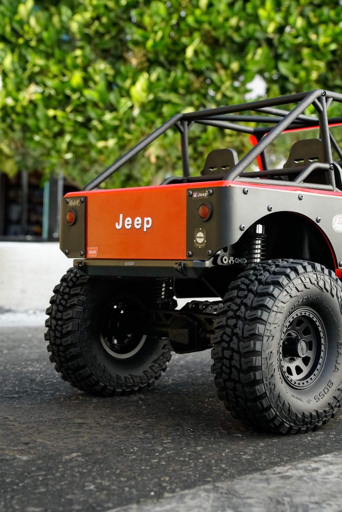 Aluminum Rear Bumper for Axial® CJ7®