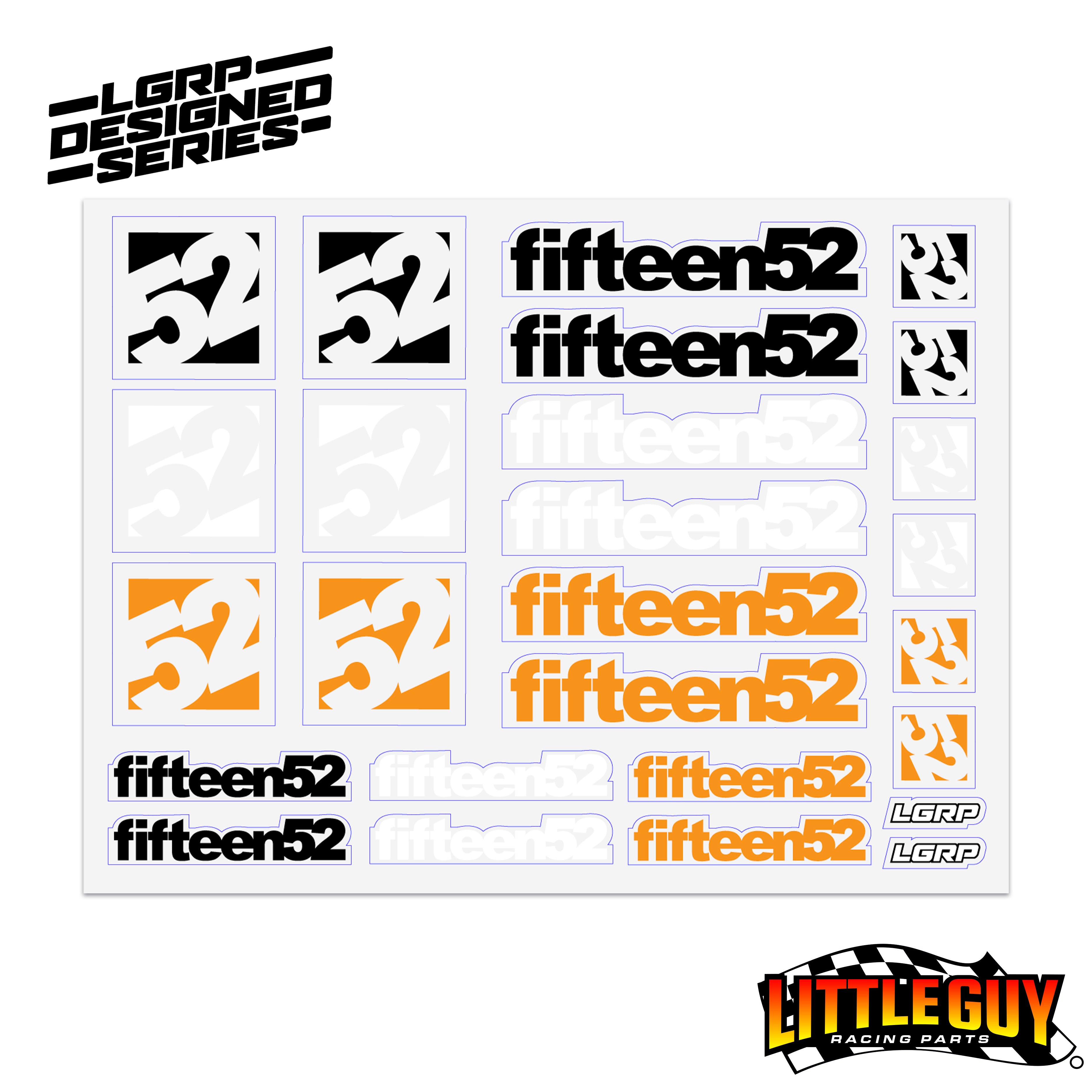 FIFTEEN52 DECAL STICKER SHEET