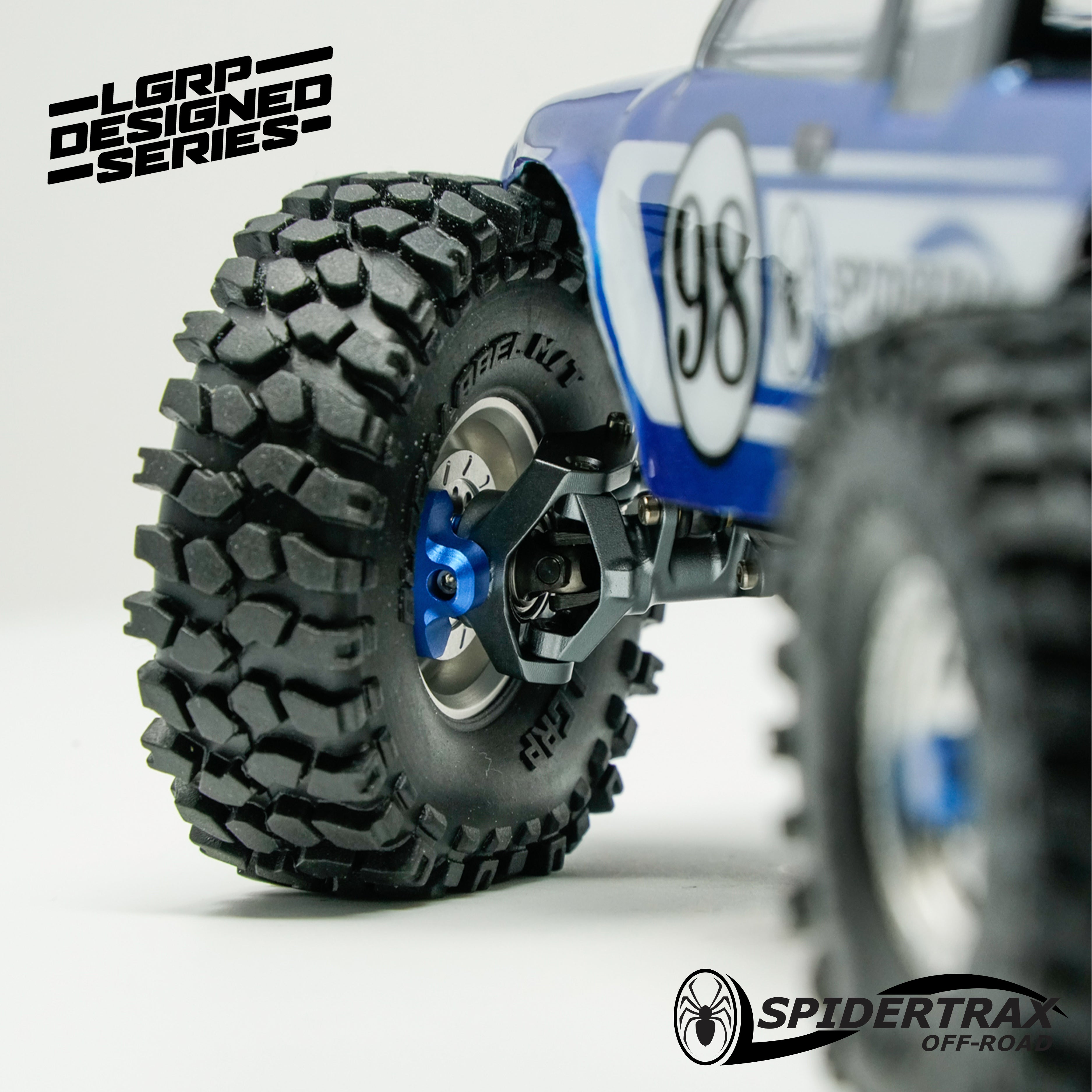 1/24 SPIDER 9 SIGNATURE SERIES FRONT AXLE