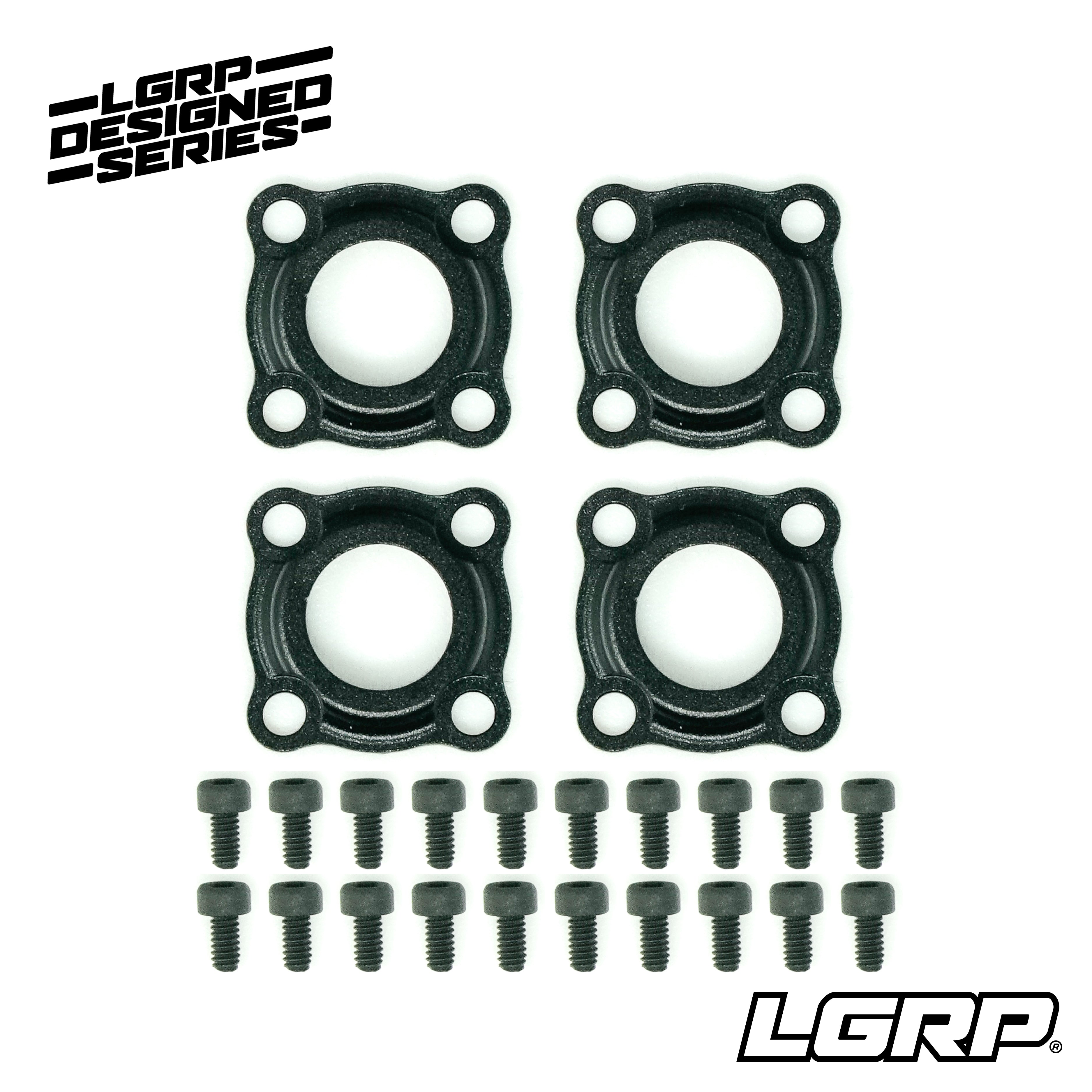 Bearing Retainer Set - Super 4/8 V2 / Spider 9 Axles