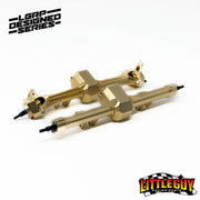 SUPER 8 BRASS FRONT AXLE HOUSING (LIMITED EDITION)