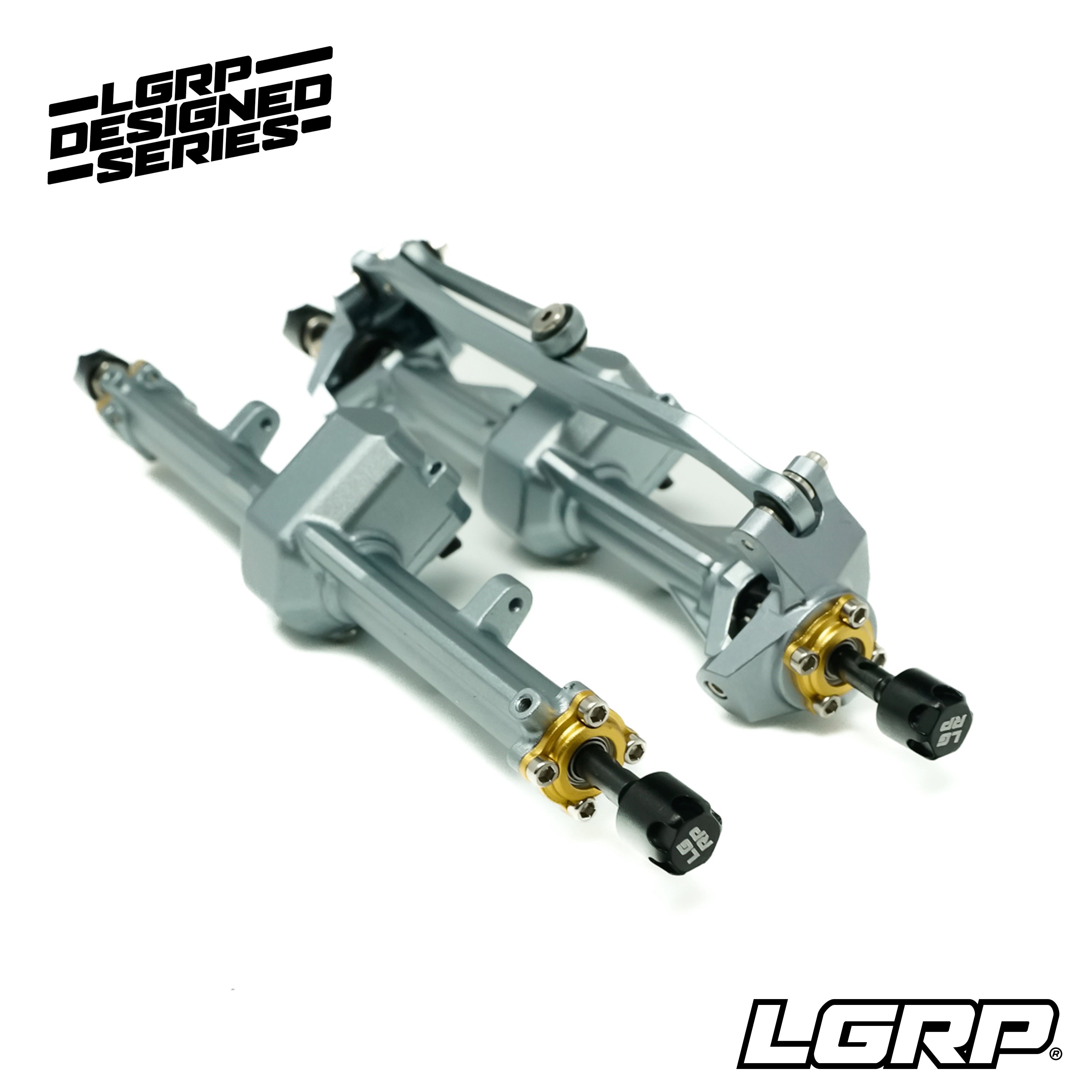 LGRP® Super 8 V2 Axle Set – Front & Rear