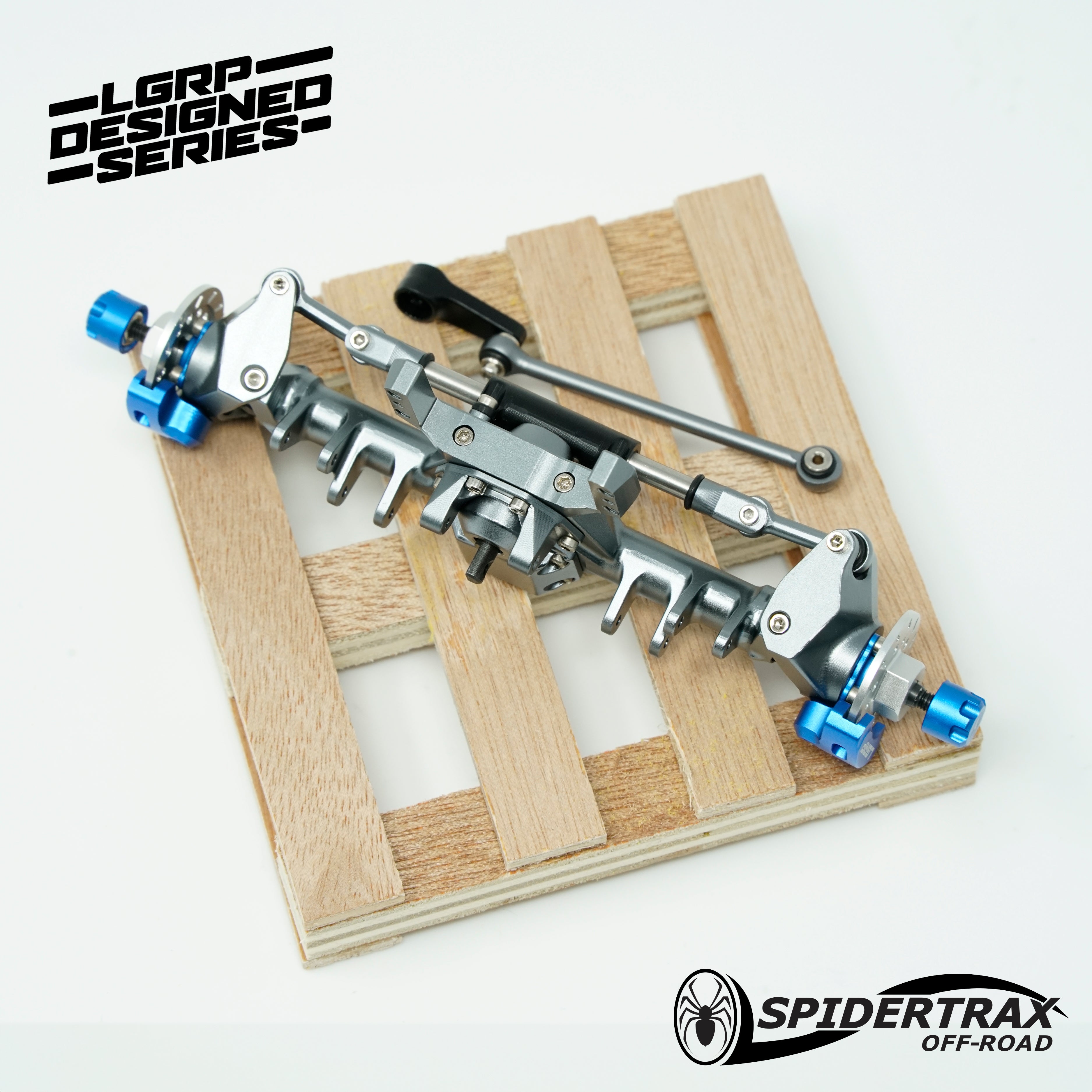 1/24 SPIDER 9 SIGNATURE SERIES FRONT AXLE