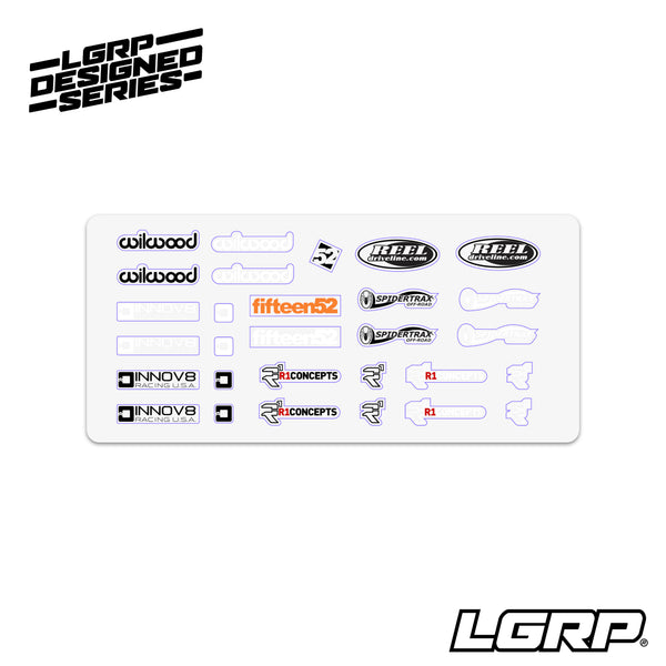 Licensed Logos Sticker Sheet