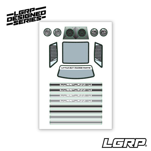 Rally Runner Alternate Window & Detail Decals