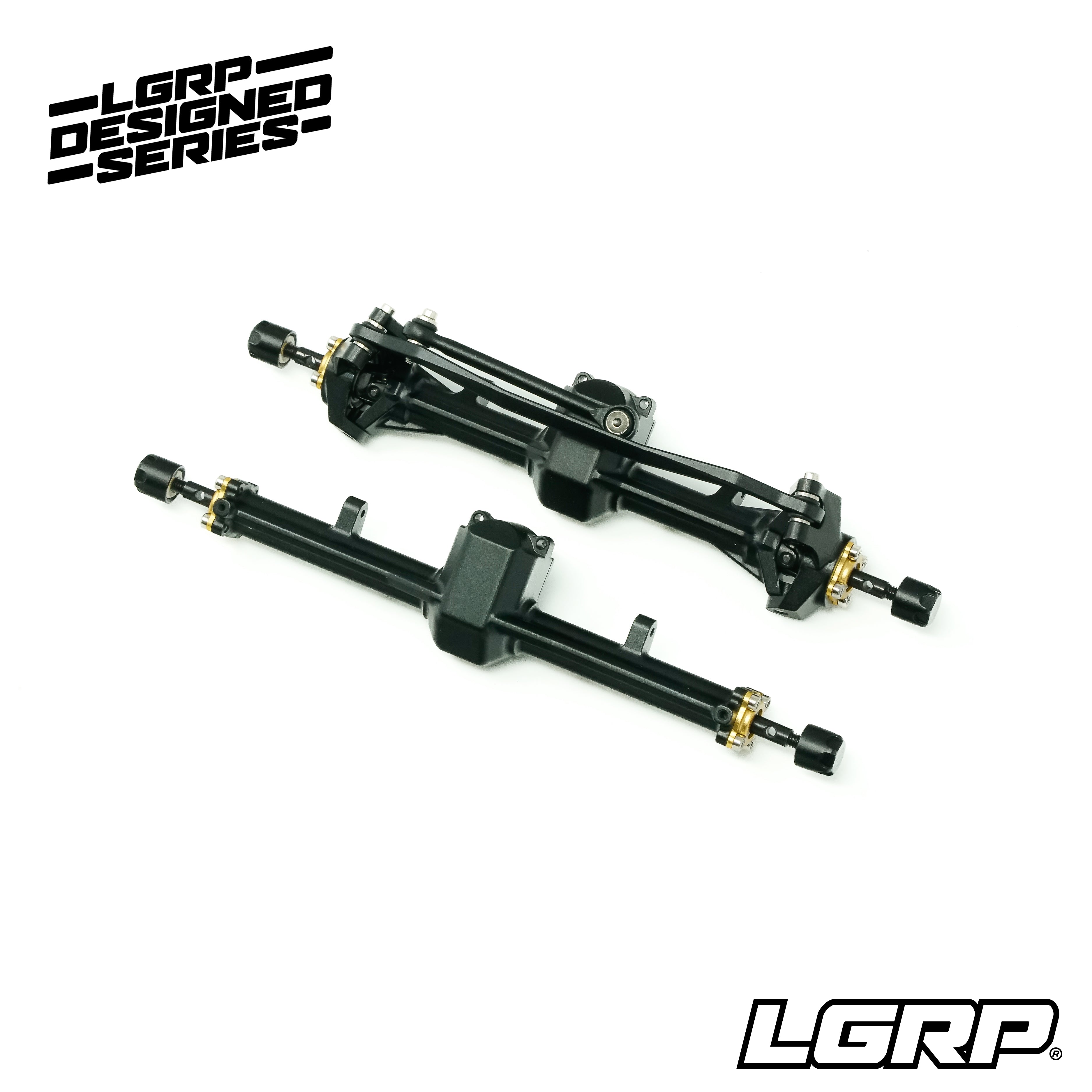 LGRP® Super 8 V2 Axle Set – Front & Rear