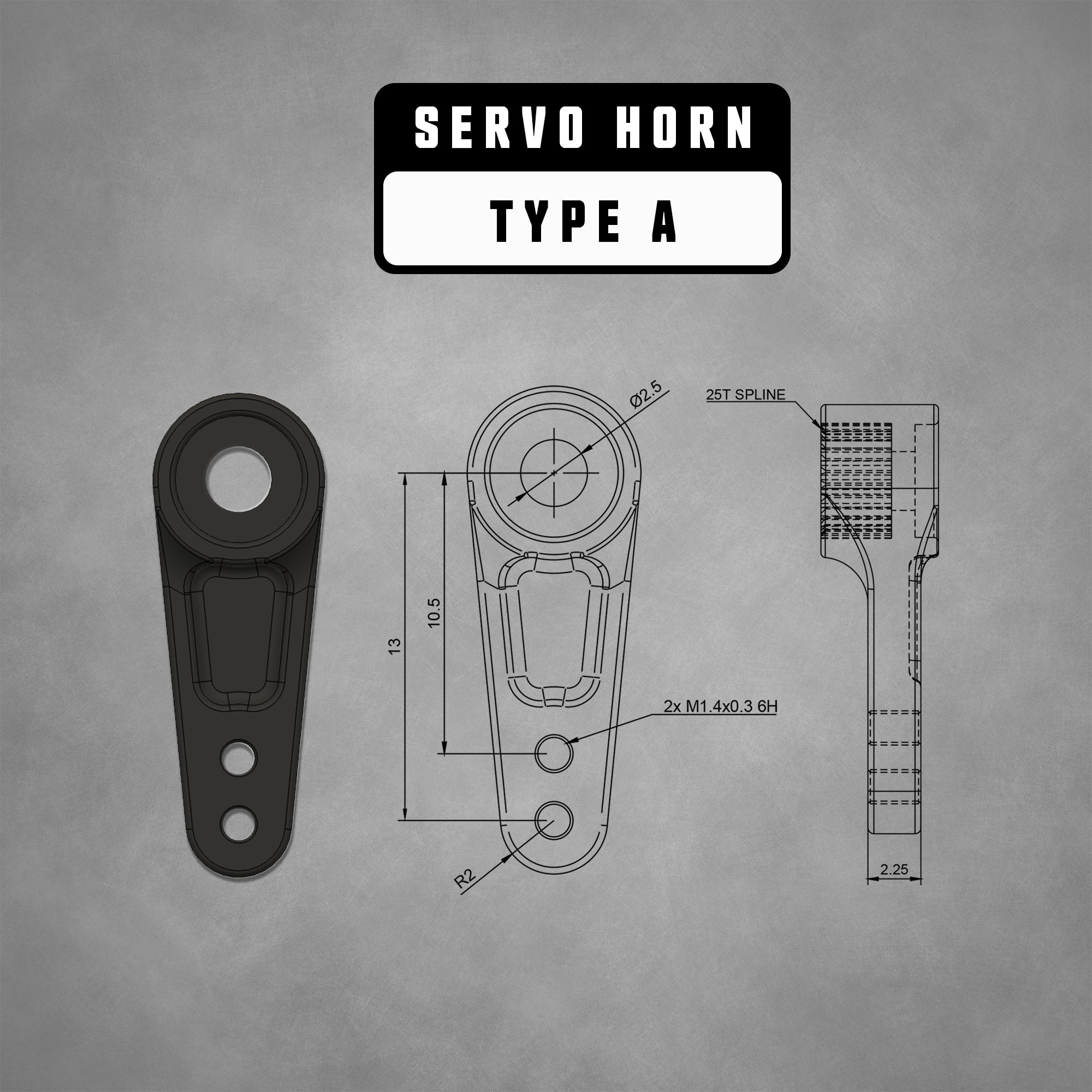 LGRP SERVO HORN