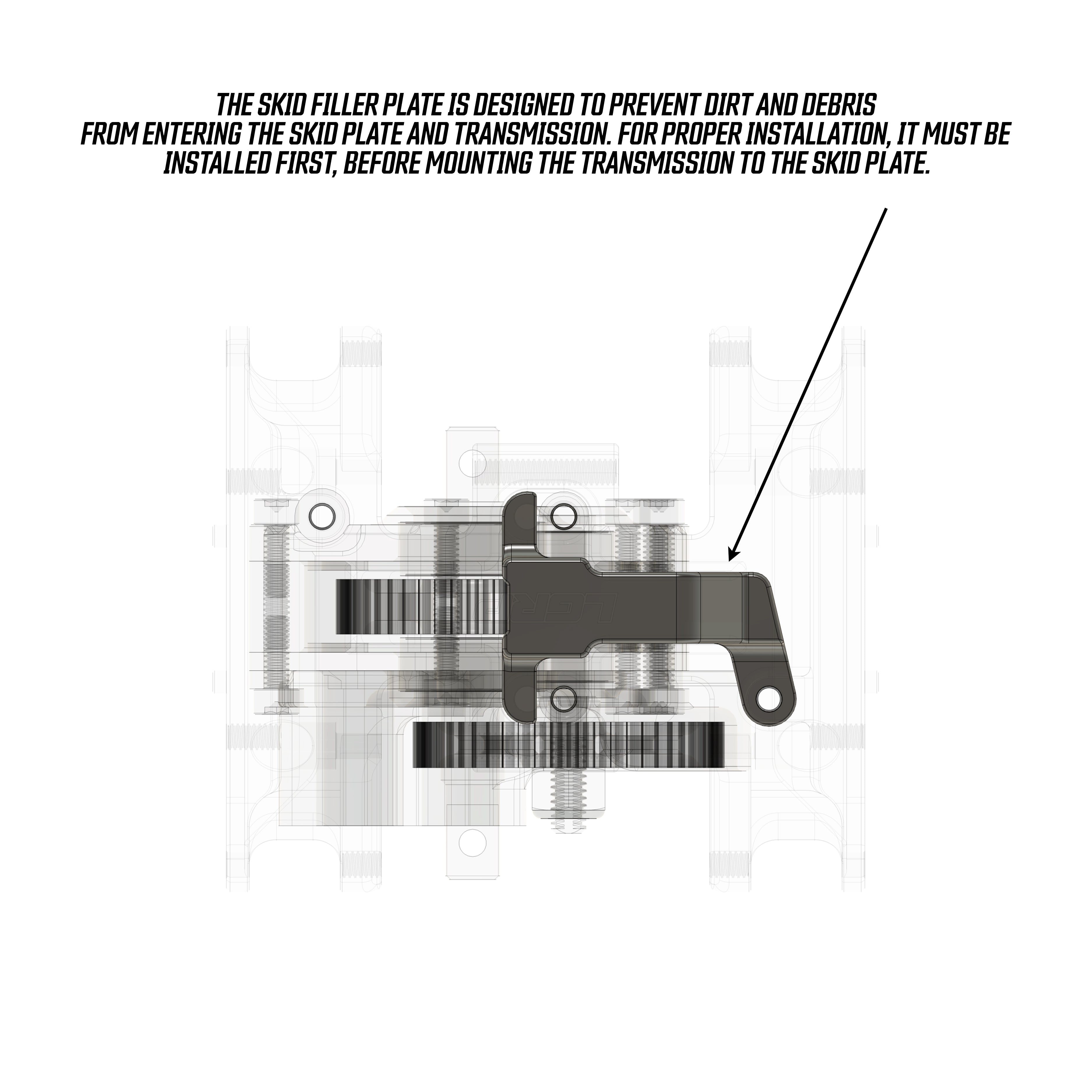 BILLET SKID PLATE FOR SCX24™