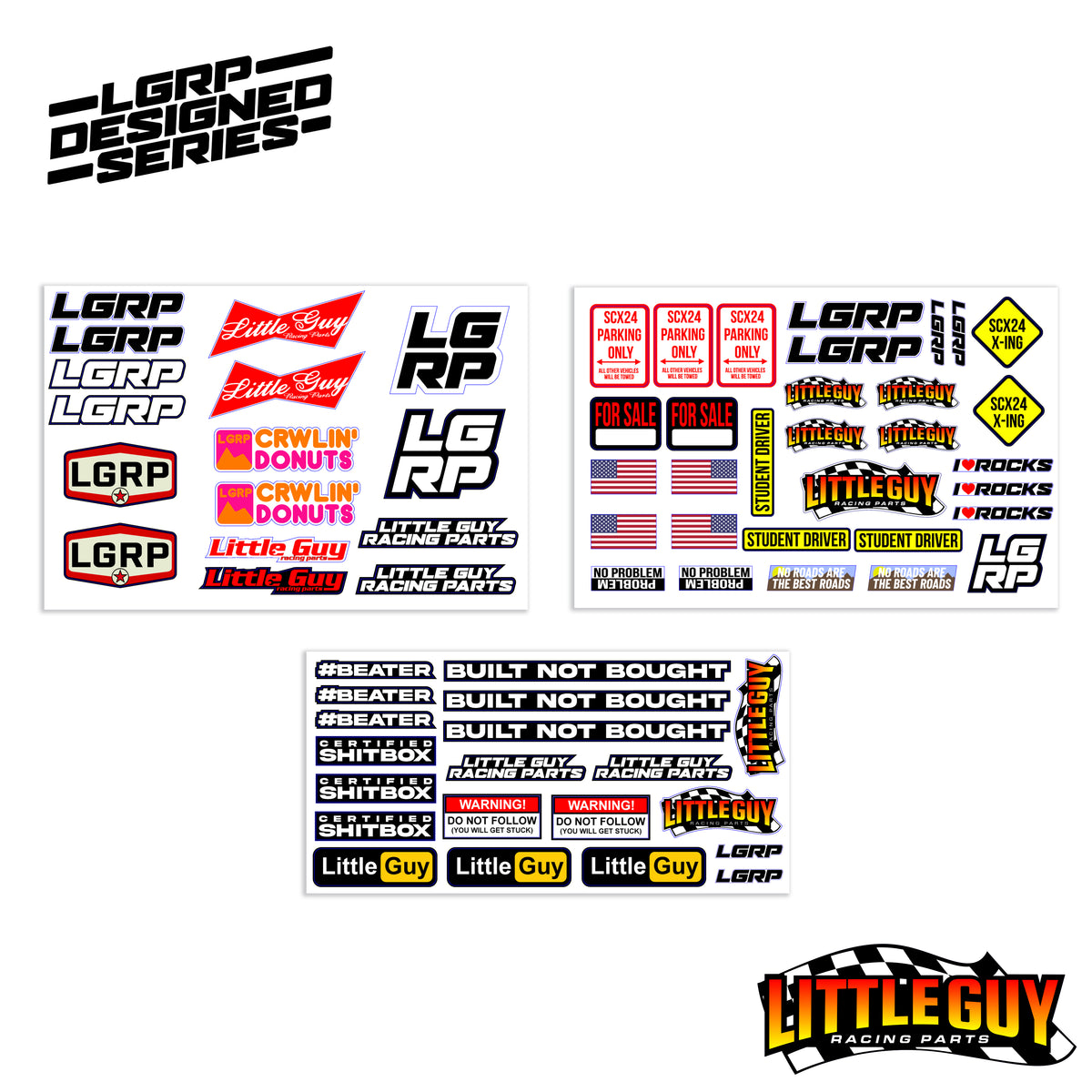 Lrf Sticker COMPLETE LGRP® STICKER PACK