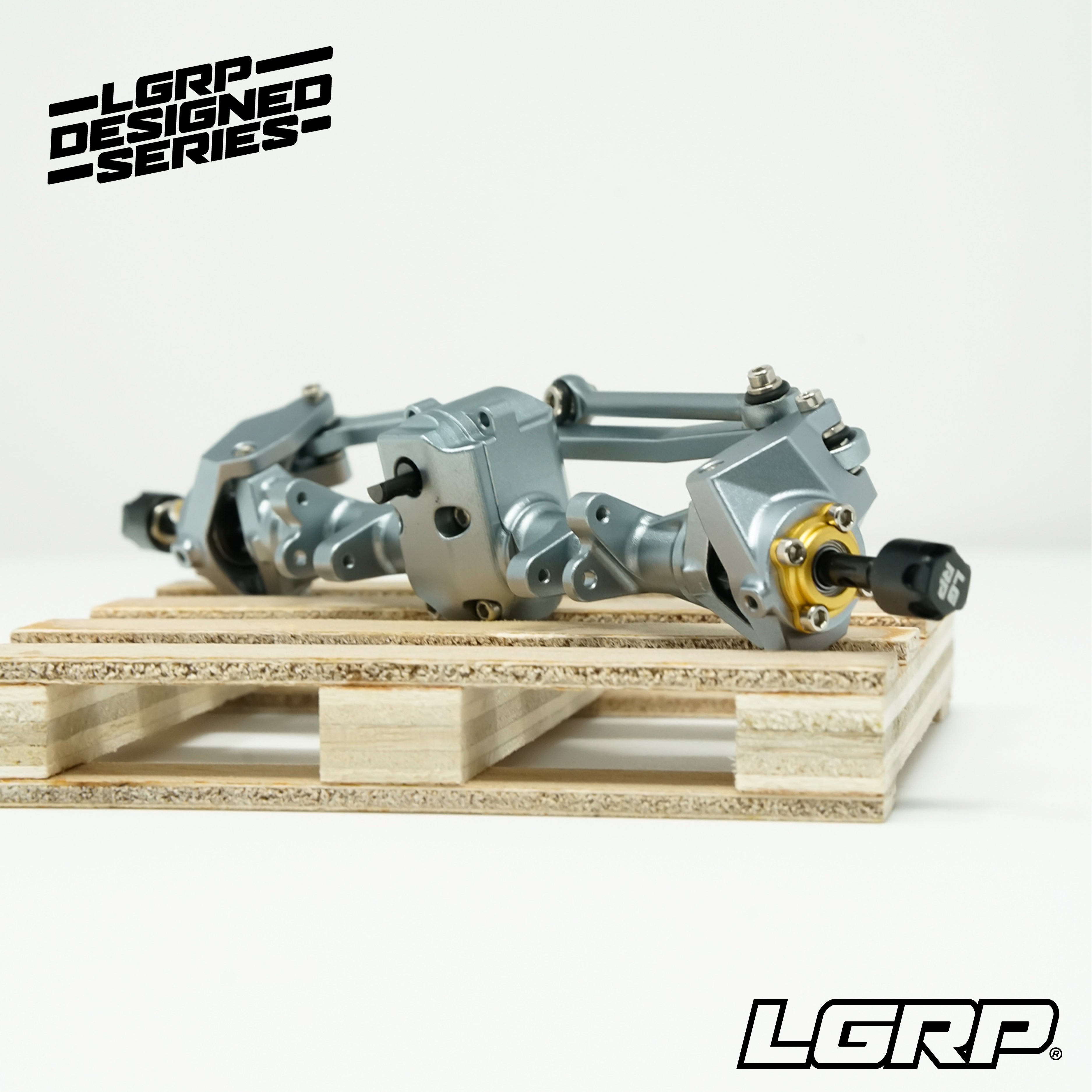LGRP® Super 8 V2 Axle Set – Front & Rear