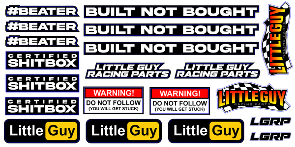 LGRP® Premium Sticker Sheet